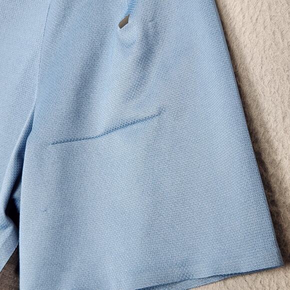 On Running Shirt Mens Large Blue Gray Performance Ventilated Quick Dry Tee Mesh - Picture 5 of 10